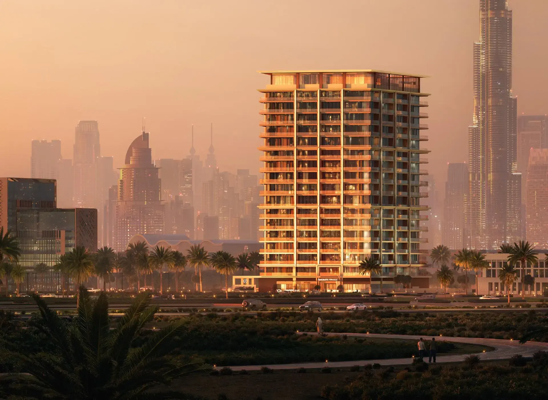 Binghatti Pinnacle projekt